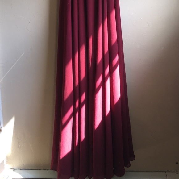 LULUS BACKLESS RED DRESS - Picture 2 of 7